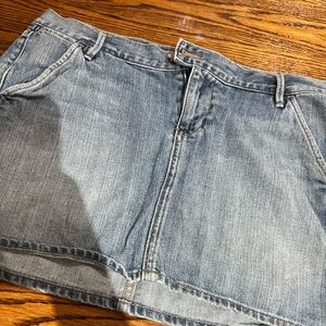 Denim skirt
